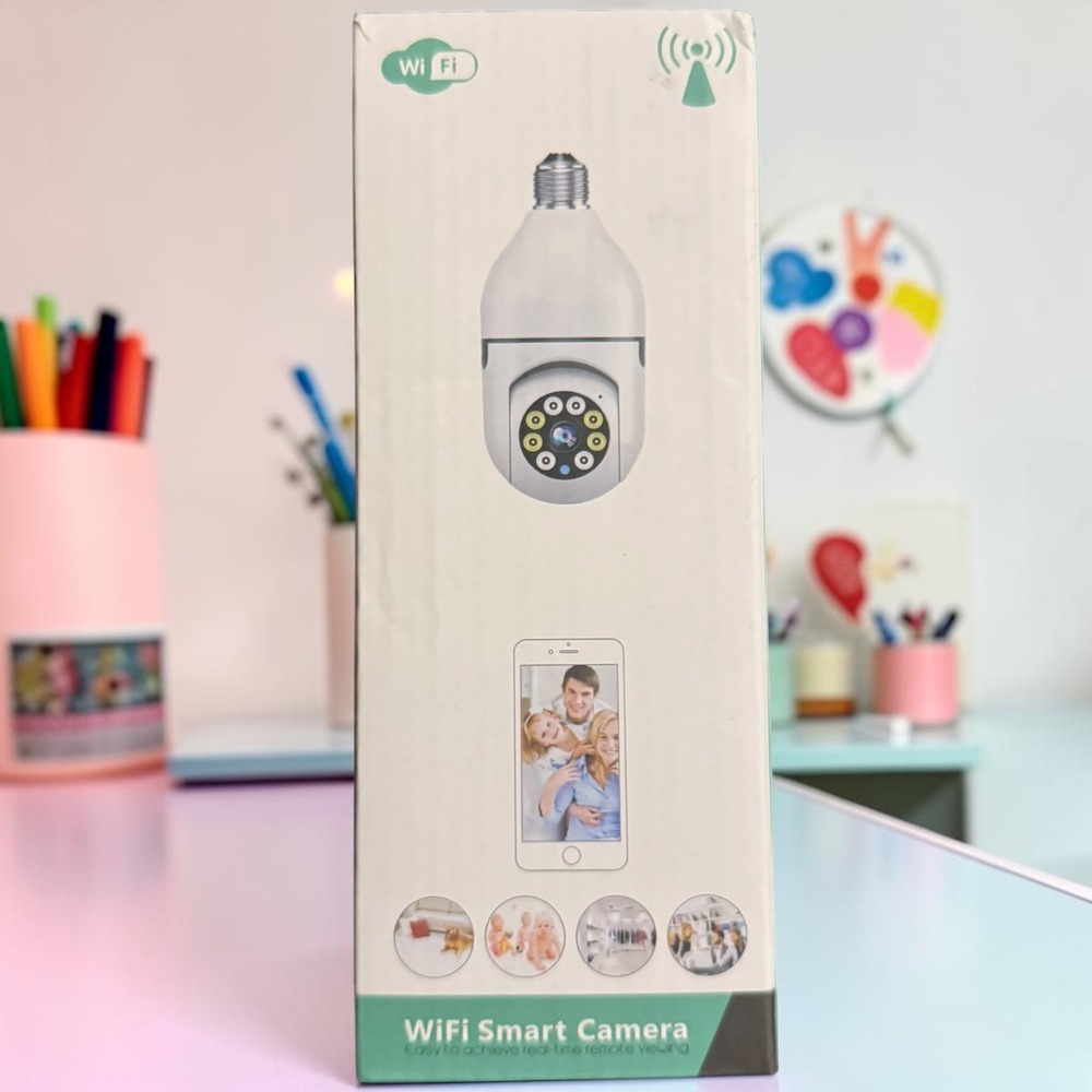 NEW WIFI Smart Camera Wireless Security Light Bulb Storage Function Clear Image